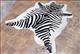 HSHS955-Stencil Zebra Skin Rug Carpet