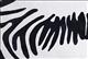 HSHS955-Stencil Zebra Skin Rug Carpet