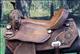 HSOS198RO-HILASON WESTERN LEATHER BARREL RACING TRAIL PLEASURE HORSE SADDLE
