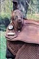 HSOS198RO-HILASON WESTERN LEATHER BARREL RACING TRAIL PLEASURE HORSE SADDLE