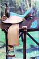 HSOS715M-HILASON WESTERN LEATHER BARREL RACING TRAIL PLEASURE HORSE SADDLE MAHOGANY