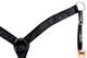 BHPA326BK-HILASON WESTERN LEATHER HORSE BRIDLE HEADSTALL BREST COLLAR BLACK HAND CARVED