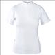HZ-32085-WH-WHITE HORSE COMPETITION RIDING WOMEN SHORT SLEEVE COTTON TSHIRT TOP