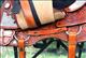 HSOS207ST-HILASON WESTERN HAND TOOLED LEATHER SHOW EQUITATION TRAIL PLEASURE HORSE SADDLEL