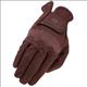 HE-HG224-HERITAGE SPECTRUM SHOW HORSE RIDING EQUESTRIAN GLOVE LEATHER CHOCOLATE