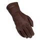 HE-HG263-HORSE CARRIAGE DRIVING HORSE RIDING GLOVE DEER SKIN CHOCOLATE BROWN
