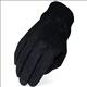 HE-HG288-HERITAGE SUEDE LEATHER WINTER HORSE RIDING EQUESTRIAN GLOVE BLACK