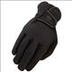 HE-HG292-HERITAGE SPECTRUM WINTER HORSE RIDING BREATHABLE LEATHER GLOVE BLACK