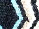 FEDP274-FUR-F274 HILASON WESTERN NEW ZEALAND WOOL FELT SADDLE BLANKET PAD BLACK TURQUOISE