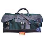 DB102-F KD STEPHENS HUNTER GREEN CANVAS DUFFLE LARGE BAG