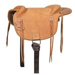 BT200A BARETEK NATURAL HORSEMANSHIP BAREBACK WESTERN TREELESS LEATHER SADDLE PAD