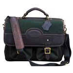 KD STEPHENS MAGNUM CANVAS LAPTOP ORGANIZER MULTI POCKET MESSENGER BRIEFCASE BAG