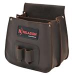 BG112F- HILASON GENUINE THICK LEATHER SHOOTING SHOTGUN SHELL BAG AMMO BAG POUCH