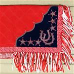 CSB923 HILASON WESTERN SHOW BARREL RACING RODEO SADDLE BLANKET PAD PINK