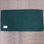 36X34 MAYATEX RANGER HOGAN ACRYLIC WOOL DURABLE SHOW SADDLE BLANKET H.GREEN