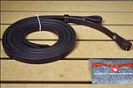 WALNUT WESTERN TACK HORSE LEATHER SPLIT REIN CHICAGO SCREW AT BIT ENDS BY CIRCLE