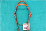 LEATHER BROWBAND HEADSTALL FLORAL TOOLED BY Circle Y REGULAR OIL