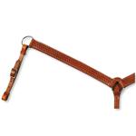 REGULAR OIL CIRCLE Y TACK HORSE LEATHER STRAIGHT BREAST COLLAR BASKET WEAVE