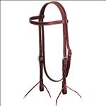 WEAVER LEATHER BURGUNDY LATIGO LEATHER TACK HORSE BROWBAND HEADSTALL