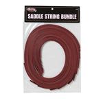 30-1755 WEAVER LEATHER BURGUNDY LATIGO LEATHER TACK HORSE SADDLE STRING BUNDLE