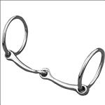WL2291 WEAVER LEATHER ALL PURPOSE RING SNAFFLE HORSE BIT 5 in. MOUTH