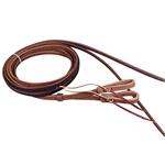 WEAVER LEATHER HORIZONS HORSE SPLIT REINS GOLDEN BROWN