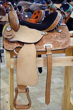 OS716- HILASON WESTERN BARREL RACING TRAIL PLEASURE SADDLE 15  16 