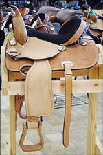 HILASON WESTERN BARREL RACING TRAIL PLEASURE SADDLE