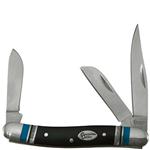 CHEYENNE BLUE HORIZON STOCKMAN KNIFE BY AMERICAN BUFFALO KNIFE