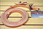 CIRCLE Y REGULAR OIL WESTERN HORSE TACK LEATHER SPLIT REIN