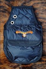 BLACK CIRCLE Y INSULATED WESTERN TACK HORSE SADDLE BAG