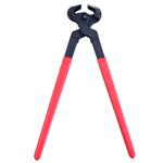 U-14 in. STANDARD HOOF FARRIER NIPPERS WITH RED PVC COVERED HANDLE