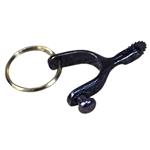 HILASON WESTERN GIFT SPUR KEY CHAIN BLACK