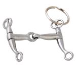 HILASON WESTERN TACK TOM THUMB BIT KEY CHAIN CHROME PLATED GIFT