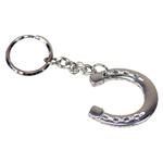 HILASON WESTERN GIFT HORSE SHOE KEYCHAIN NICKEL PLATED