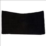 WEAVER CONTOURED UNDER BLACK NEW ZEALAND WOOL HORSE SADDLE BLANKET