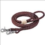 WEAVER LEATHER TACK ROUND BRAIDED LATIGO ROPER HORSE REIN