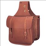 90-4251-BR WEAVER CHAP BROWN LEATHER HORSE SADDLE BAG TACK WESTERN