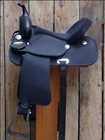 CS801- HILASON WESTERN CORDURA TRAIL RIDING PLEASURE SADDLE 14  15  17 