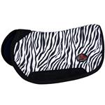 28x26 ZEBRA HILASON CONTOURED BARREL RACER EQUI LOK HORSE SADDLE PAD MADE IN USA