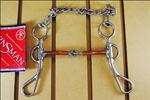 REINSMAN ARGENTINE 3/8 INCH SMOOTH COPPER HORSE SNAFFLE BIT