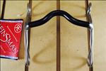 REINSMAN GRAZER SOLID SWEET IRON MEDIUM PORT HORSE CURB BIT