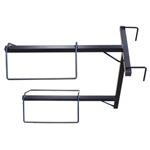 HILASON WESTERN TACK HORSE DOUBLE SADDLE HANGING RACK