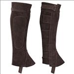 CHILD SMALL BROWN HALF SUEDE LEATHER CHAPS BY PERRIS LEATHER