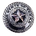 STATE OF TEXAS STAR AND ROPE EDGE CONCHO SADDLE HEADSTALL TACK BLING COWGIRL
