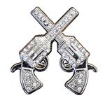 CRYSTAL RHINESTONE BLING CONCHOS CROSS PISTOL SADDLE HEADSTALL TACK COWGIRL