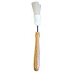 HILASON SHOW HORSE HOOF DRESSING BRUSH WITH WHITE NYLON BRISTLE