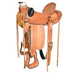 WD60 HILASON BIG KING SERIES WESTERN WADE RANCH ROPING COWBOY SADDLE 15 16 17 18