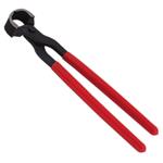 14 INCHES STANDARD HORSESHOE NAIL PULLER WITH RED COVERED HANDLE