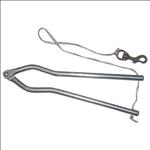 HILASON WESTERN HORSE TACK ALUMINUM TWITCH 13 INCHES